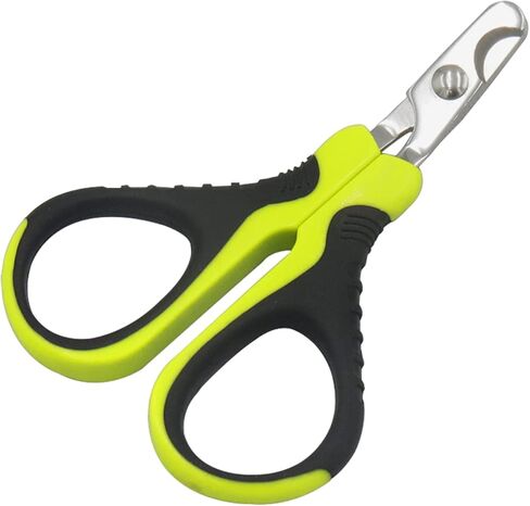 مقص أظافر الحيوانات الأليفة من ADLUKAE للحيوانات الصغيرة، ماكينة تشذيب مخالب احترافية، مقص للقطط والكلاب، مع مقبض مانع للانزلاق in Kuwait