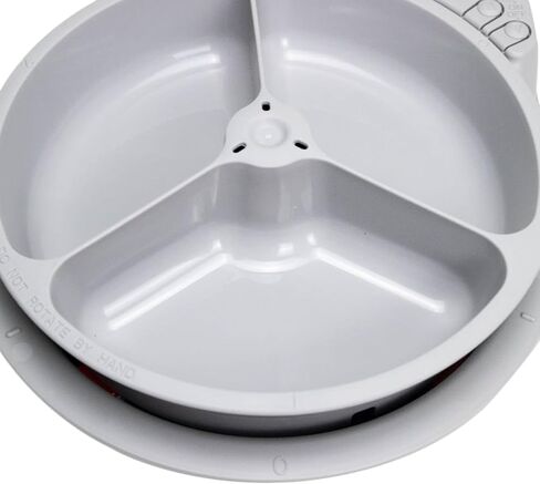 جهاز تغذية الحيوانات الاليفة الاوتوماتيكي C300 من كلوزر بتس | وعاء للقطط او الكلاب الصغيرة مع مؤقت رقمي | لاغذية الحيوانات الاليفة الرطبة او الجافة، 3 وجبات دوارة، حتى 330 غرام في كل منها (كات ميت in Kuwait