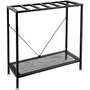 tongmo 40 Gallon Fish Tank Stand, 2 Stands Metal Aquarium Stand, Aquarium Turtle Tank (40 Gallon-Black) in Saudi Arabia