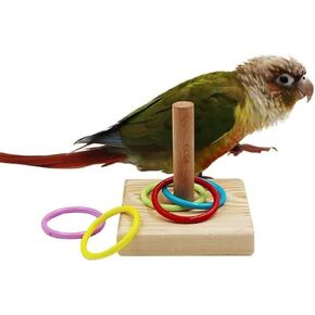 Bird Colorful Bells Chew Toy Making Kits DIY Accessory for Parrot Parakeet Cockatiel Budgie Conure Lovebird Canary Finch African Grey (20 PCS) … in Saudi Arabia