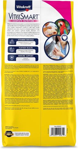 فيتا كرافت طعام الببغاء من فيتاسمارت، تركيبة عالية التنوع - 7 باوند in Saudi Arabia