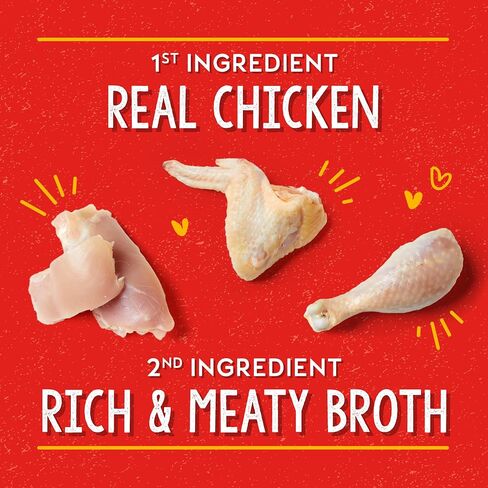 Stella & Chewy's Lil Bites Savory Stews for Small Breeds Chicken Dinner in Broth, 2.7 oz. Cups (Pack of 12) in Kuwait