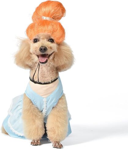 زي ديزني للحيوانات الأليفة للهالوين أميرة ديزني سندريلا - كبير جدًا | أزياء ديزني أميرات الهالوين للكلاب، زي ديزني للكلاب الهالوين مرخص رسميًا in Kuwait