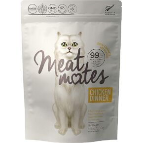 Meat Mates Grain-Free Freeze-Dried Cat Food, Frozen Chicken, 4.5 Oz in Saudi Arabia