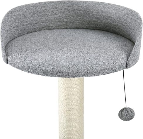 برج قطط عصري بتصميم شجرة للقطط من ميد فور بيتس يتميز بأعمدة خدش مغطاة بالسيزال وشقة واسعة ومجثم كبير للقطط الصغيرة والمتوسطة in Kuwait