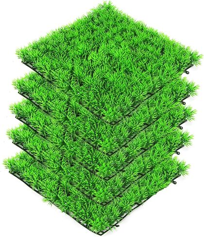 Eurobuy 5pcs Underwater Grass Fish Tank Underwater Grass Landscaping Artificial Plastic Grass Aquarium Decoration Easy to in Saudi Arabia