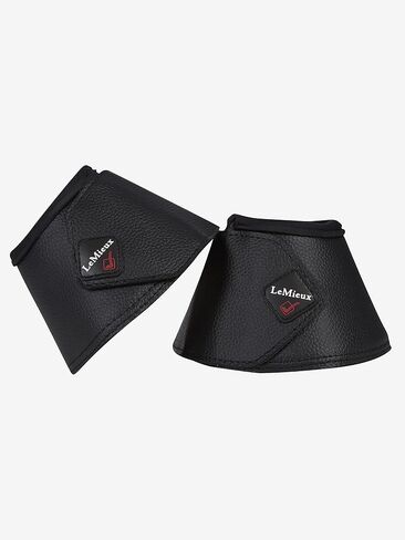 LeMieux Leather WrapRound Overreach Horse Boots - Over Reach or Bell Boots for Horses - Protective Gear and Training Equipment - Equine Boots, Wraps & Accessories in Saudi Arabia
