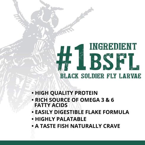 Fluval Bug Bites Fish Food with Spirulina, Flakes for Small to Medium Sized Fish, 1.59 oz, A7355 in Saudi Arabia