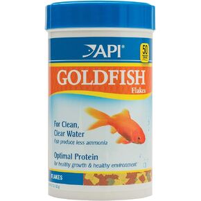 API GOLDFISH FLAKES Fish Food .36-Ounce Container