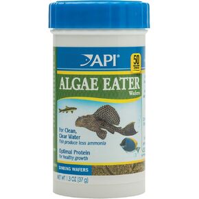 API ALGAE EATER WAFERS Algae Wafer Fish Food 1.3-Ounce Container