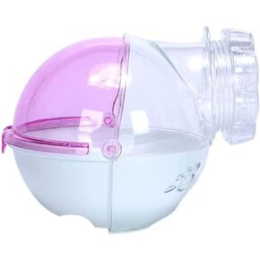 Hamster Sand Bathroom Guinea Pig Hideout Hamster Cage Accessories Sand Bath Container Small Pet Toilet Hamster Villa Transparent External(Upgrade Blue) in Kuwait