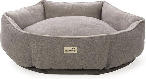 Dura Mat Tufted Pillow Pet Bed, Easy to Clean - Gray, Large, Dura Mat (Gray), 36.0" L x 27.0" W x 5.0" Th in Kuwait