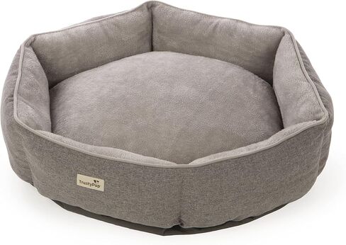 Dura Mat Tufted Pillow Pet Bed, Easy to Clean - Gray, Large, Dura Mat (Gray), 36.0" L x 27.0" W x 5.0" Th in Kuwait
