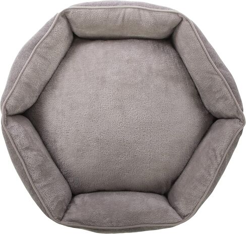Dura Mat Tufted Pillow Pet Bed, Easy to Clean - Gray, Large, Dura Mat (Gray), 36.0" L x 27.0" W x 5.0" Th in Kuwait