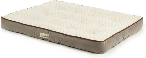 Dura Mat Tufted Pillow Pet Bed, Easy to Clean - Gray, Large, Dura Mat (Gray), 36.0" L x 27.0" W x 5.0" Th in Kuwait