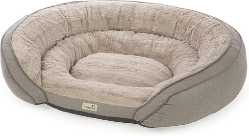 Dura Mat Tufted Pillow Pet Bed, Easy to Clean - Gray, Large, Dura Mat (Gray), 36.0" L x 27.0" W x 5.0" Th in Kuwait