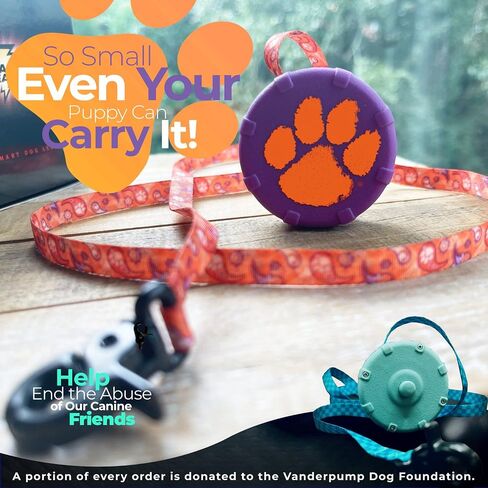 Safe & Easy Lightweight Heavy-Duty Wearable Mini Clip-On Power Leash! Durable Waterproof Adjustable Hands-Free Compact Travel Keychain 2pc Set for Off-Leash Walking Hiking Training & Adventure. in Kuwait
