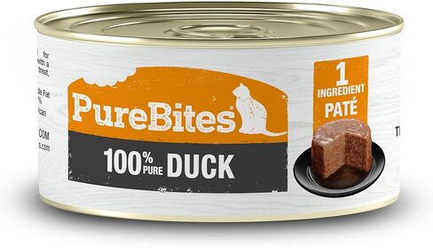 بيور بايتس 100% باتيه من الدجاج واللحم البقري للقطط | علبة واحدة بوزن 2.5 أونصة | مكونين فقط | حالة 12 in Kuwait