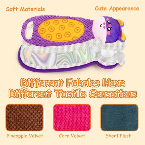 AWOOF Squeaky Dog Toys No Stuffing, 5 Pack Crinkle Stuffless Dog Toys for Small Medium Large Dogs, Durable Puppy Chew Toys for Aggressive Chewer Interactive Dog Toys for Boredom and Stimulating in Kuwait