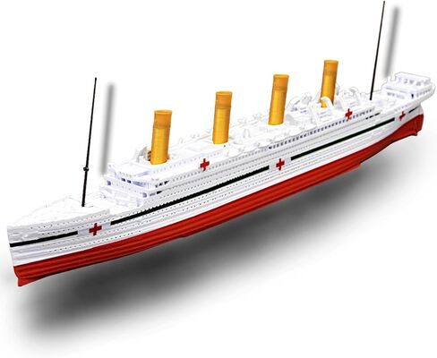 HMHS BRITANNIC Model - Highly Detailed Replica Historically Accurate No Assembly Required - 1 Foot in Length (Model) in Kuwait