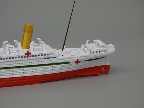 HMHS BRITANNIC Model - Highly Detailed Replica Historically Accurate No Assembly Required - 1 Foot in Length (Model) in Kuwait