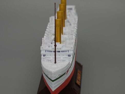 TheRoller3d HMHS BRITANNIC Model - Highly Detailed Replica Historically Accurate No Assembly Required - 1 Foot in Length (Model) in Kuwait