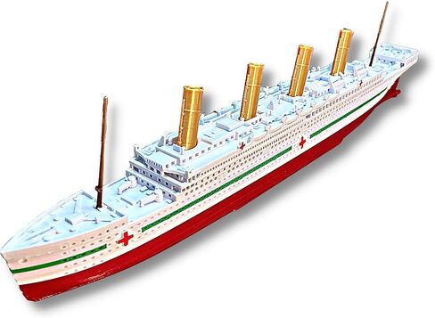 Sands3D RMS Titanic Model Ship 1 Ft Long Assembled Titanic Toys For Kids, Historically Accurate Titanic Toy, Titanic Ship, Titanic Cake Topper, Titanic Figurine, Titanic Boat, Titanic Replicas in Saudi Arabia