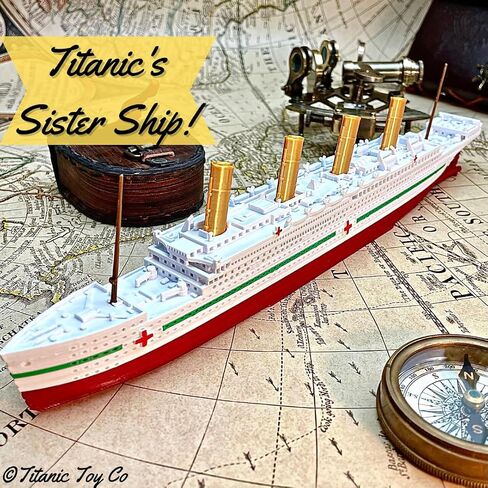 Sands3D RMS Titanic Model Ship 1 Ft Long Assembled Titanic Toys For Kids, Historically Accurate Titanic Toy, Titanic Ship, Titanic Cake Topper, Titanic Figurine, Titanic Boat, Titanic Replicas in Saudi Arabia