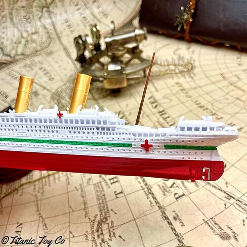 Sands3D RMS Titanic Model Ship 1 Ft Long Assembled Titanic Toys For Kids, Historically Accurate Titanic Toy, Titanic Ship, Titanic Cake Topper, Titanic Figurine, Titanic Boat, Titanic Replicas in Saudi Arabia