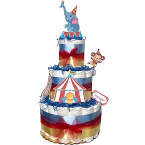 Circus Theme Diaper Cake in Saudi Arabia