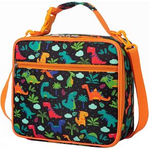 Lunch Box,Insulated Lunch Bag Reusable Lunch Tote for Girls & Boys & Women, Work, Picnic, School or Travel (Diplodocus) Suitable Age:6 Years