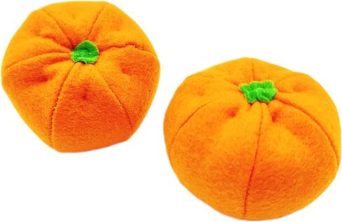 Orange, tangerine, mandarin play felt food, pretend play for kids kitchen, plush fruit, stuffed citrus, fake toys, gift for birthday (1 citrus) in Kuwait