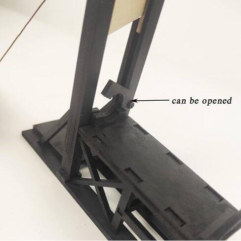 Handmade Ancient Wooden Model Medieval Mini French Guillotine Creative Props Decoration Scene Action Figure Accessories in Saudi Arabia