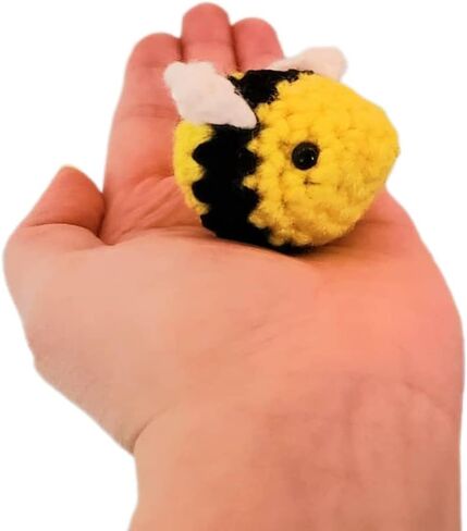 Cute Mini Honey Bee Plush Crochet in Saudi Arabia