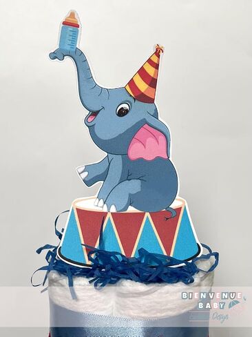 Circus Theme Diaper Cake in Saudi Arabia