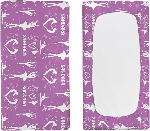 Custom Baby Changing Pad Cover - Personalized Diaper Changing Table Sheet Stretch Fitted Bassinet Sheet Highland Cow(16"x32") in Kuwait