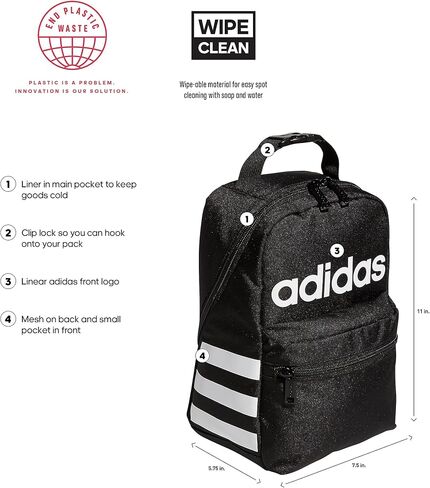 adidas Unisex-Adult Santiago 2 Insulated Lunch Bag in Saudi Arabia