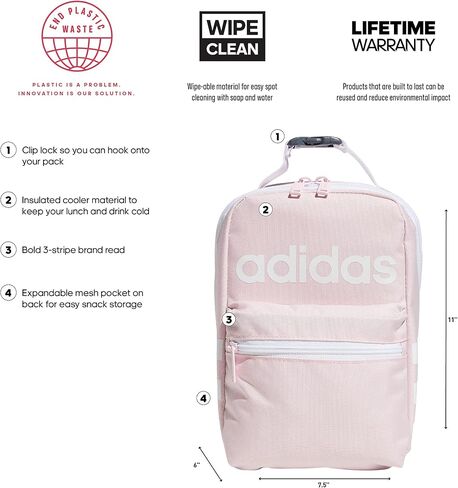 adidas Unisex-Adult Santiago 2 Insulated Lunch Bag in Saudi Arabia