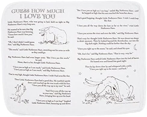 Guess How Much I Love You Storybook Baby Blanket in Saudi Arabia