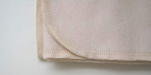 Organic Flannel Receiving or Swaddling Blanket 28x28 Inches in Saudi Arabia