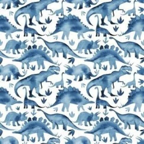 Crib Sheet - Navy Dinosaur in Saudi Arabia