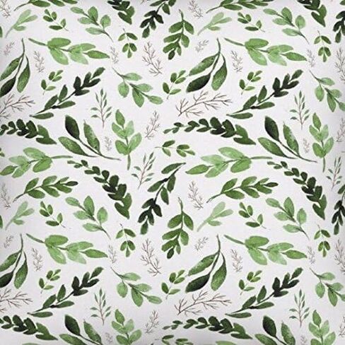 Crib Sheet - Watercolor Leaves in Saudi Arabia