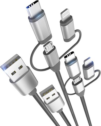 MFi Certified 3 in 1 Multi Charging Cable 1Pack in Kuwait