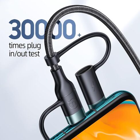 3-in-1 USB C Multi Fast Charging Cable 60W 4FT Nylon Multi Charger in Kuwait
