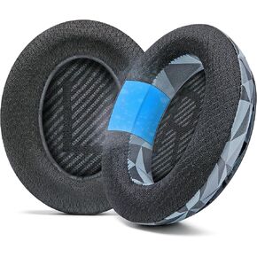 WC Freeze QC35 - Cooling Gel Ear Pads for Bose QuietComfort 35 & 35ii | Made by Wicked Cushions | Breathable Sports Fabric, Extra Thick & Cooler for Longer | Black in Saudi Arabia