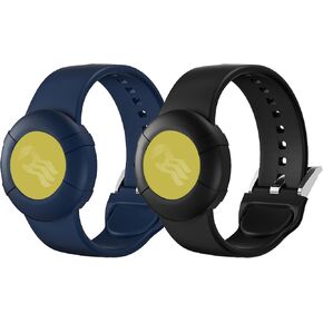 SMARTVIN Princess Medallion Sport Band Accessory,2 Packs Silicone Wristbands for Carnival Ocean Medallion, Ideal Fit for Women,Men,Boys,Girls, and Kids