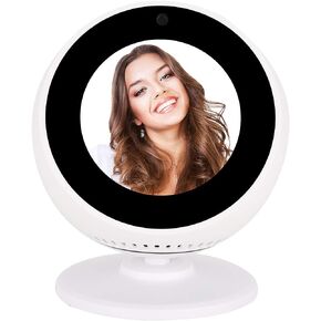 Aokicase For Amazon Echo Spot Holder 360° Adjustable Stand Simply Tilt Your Amazon Echo Spot Front or Back to Improve the Viewing Angle (Amazon Echo Spot, White) A311 in Kuwait