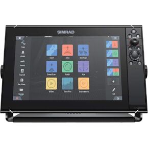 Simrad NSS12 Evo3S - 12-inch Multifunction Fish Finder Chartplotter with Preloaded C-MAP US Enhanced Charts,000-15403-002 in Kuwait