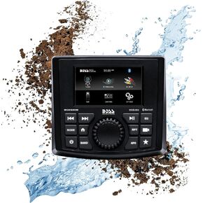 BOSS Audio Systems MGV550B Marine Gauge Reciever, Built-in Amp, Bluetooth in Saudi Arabia