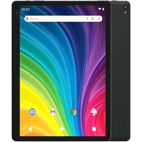 Android Tablet, 10 inch Tablets, 2GB+32GB Computer Tablet Support 512GB Expand, 2MP + 8MP Camera, IPS Screen, WiFi, Bluetooth, 6000mAh, Google GMS Certified Tableta Black in Kuwait